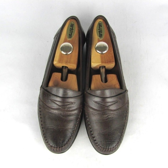 Giorgio Brutini Dark Brown Loafers Shoes 11 D main image 7